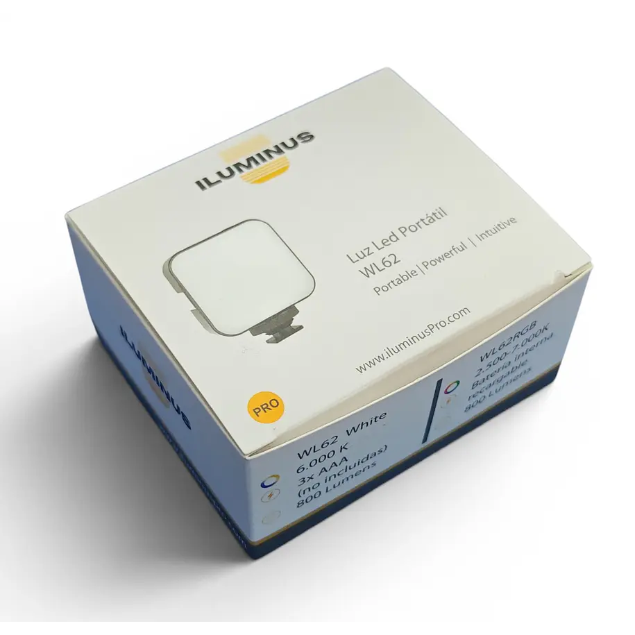 Iluminus IL-WL62-W  Luz Led Compacto Funciona Con Pilas AAA 5