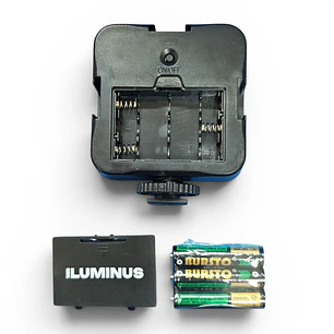 Iluminus IL-WL62-W  Luz Led Compacto Funciona Con Pilas AAA