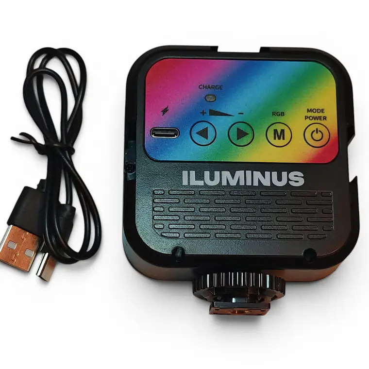 Iluminus IL-WL62-RGB Luz Compacta RGB Con Batería 1
