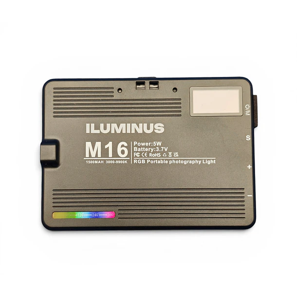 Iluminus IL-M16RGB Luz Led RGB Con Accesorios de Montaje 4