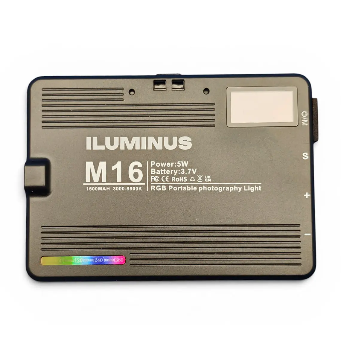 Iluminus IL-M16RGB Luz Led RGB Con Accesorios de Montaje 4