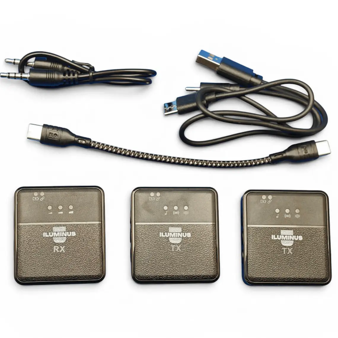 Iluminus IL-CR-S9 Micrófono Inalámbrico Doble Usb-C y Para Cámaras 2