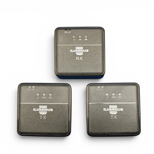 Iluminus IL-CR-S9 Micrófono Inalámbrico Doble Usb-C y Para Cámaras 1