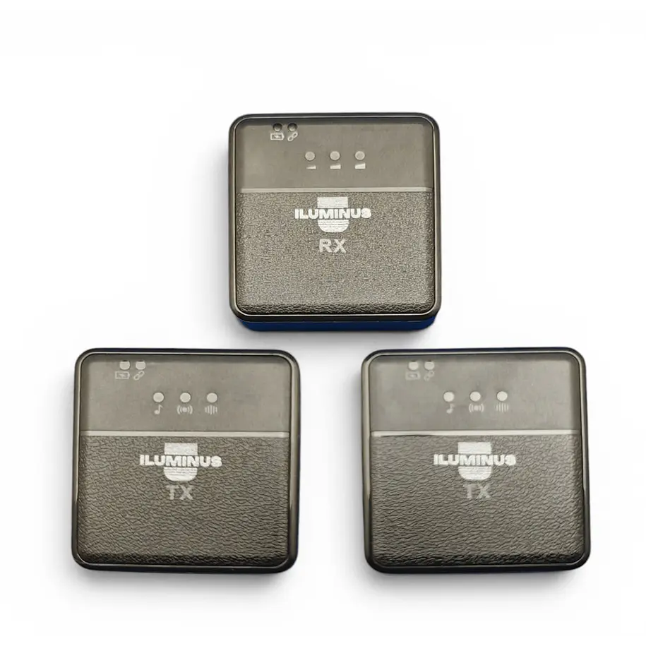 Iluminus IL-CR-S9 Micrófono Inalámbrico Doble Usb-C y Para Cámaras 1