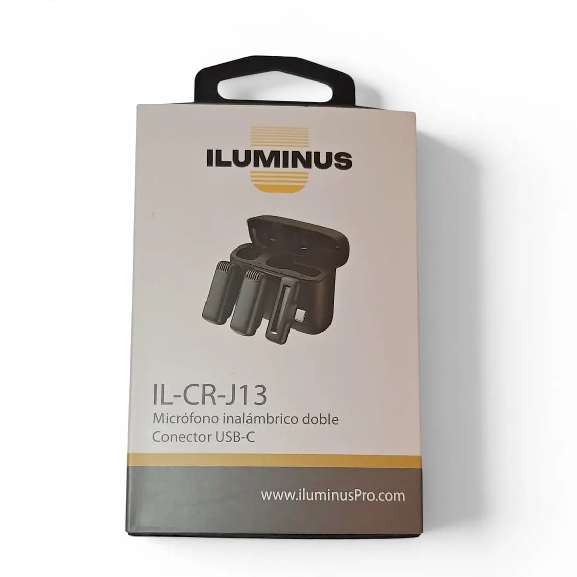 Iluminus IL-CR-J13 Micrófono Inalámbrico Doble USB-C Con Caja de Carga 2