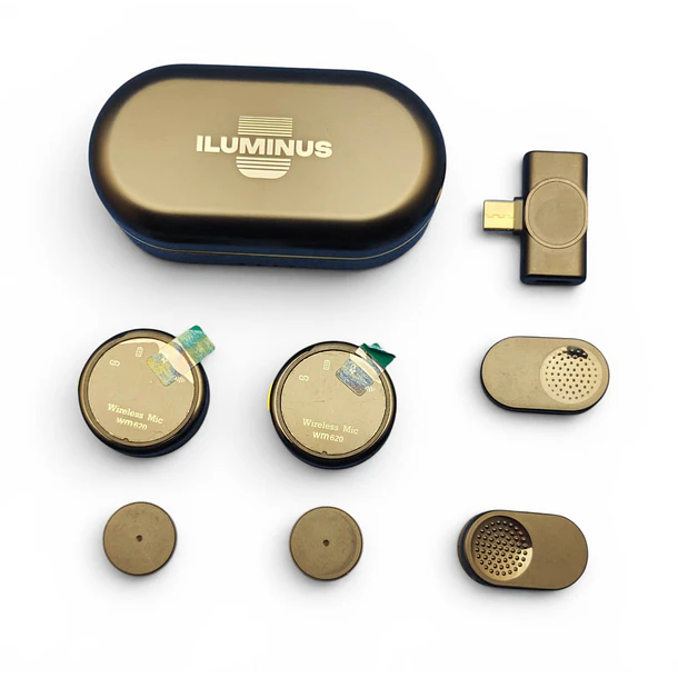 Iluminus IL-WM620 Micrófono Inalámbrico Doble USB-C 5