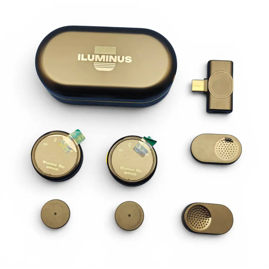 Iluminus IL-WM620 Micrófono Inalámbrico Doble USB-C 5