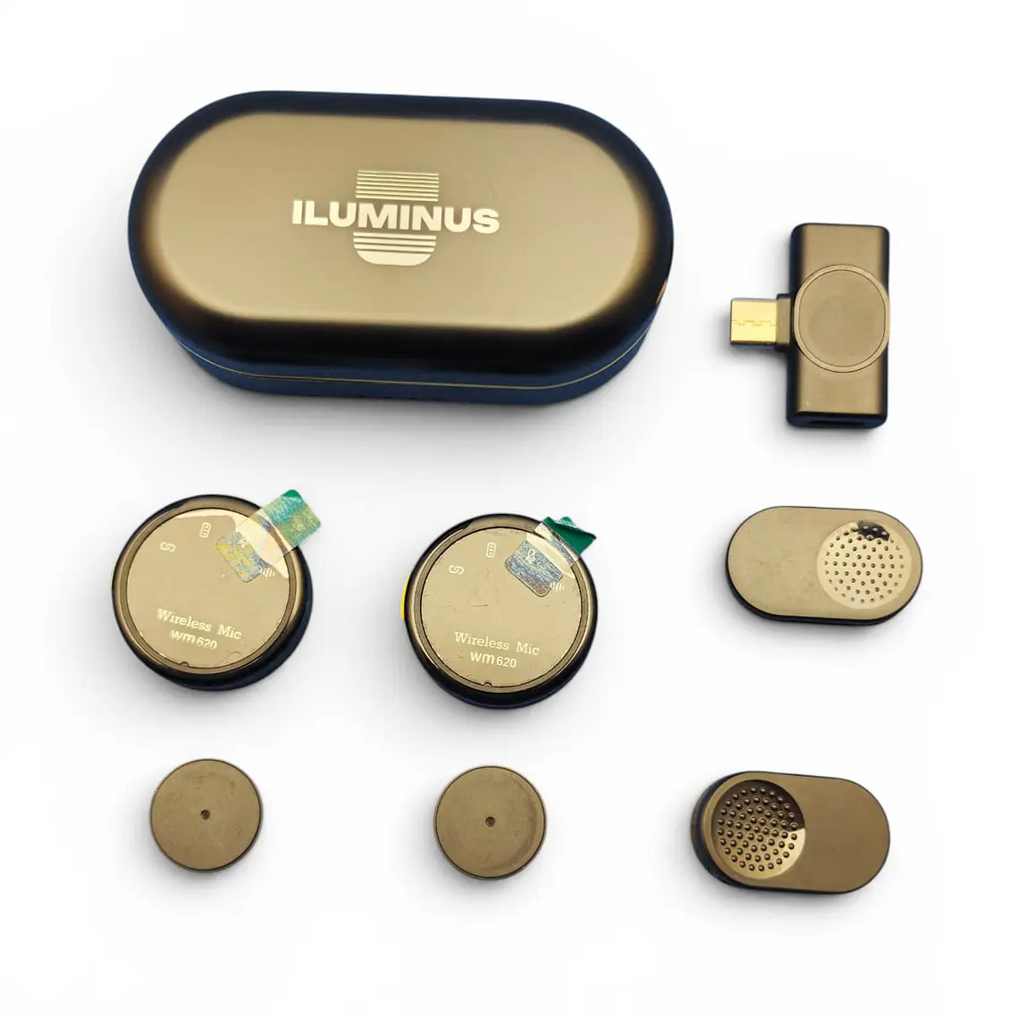 Iluminus IL-WM620 Micrófono Inalámbrico Doble USB-C 5