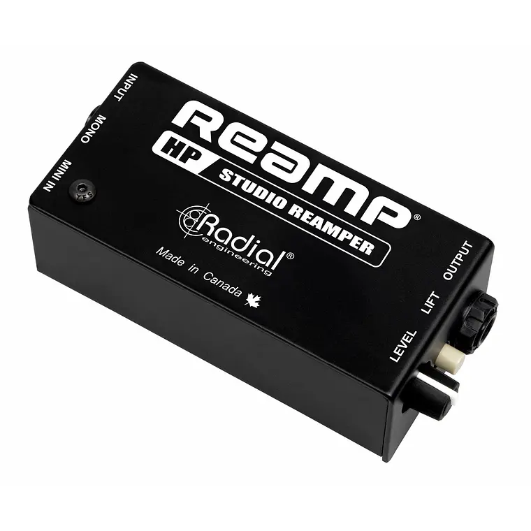 Radial Reamp HP - Reamp Para Salida De Audífonos 2