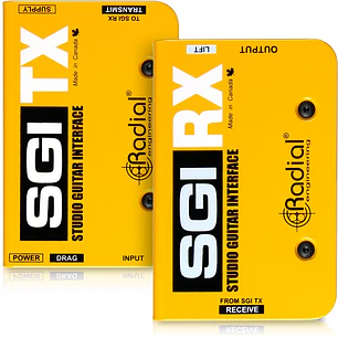 Radial SGI - Interfaz De Guitarra Para Estudio, Set TX-RX