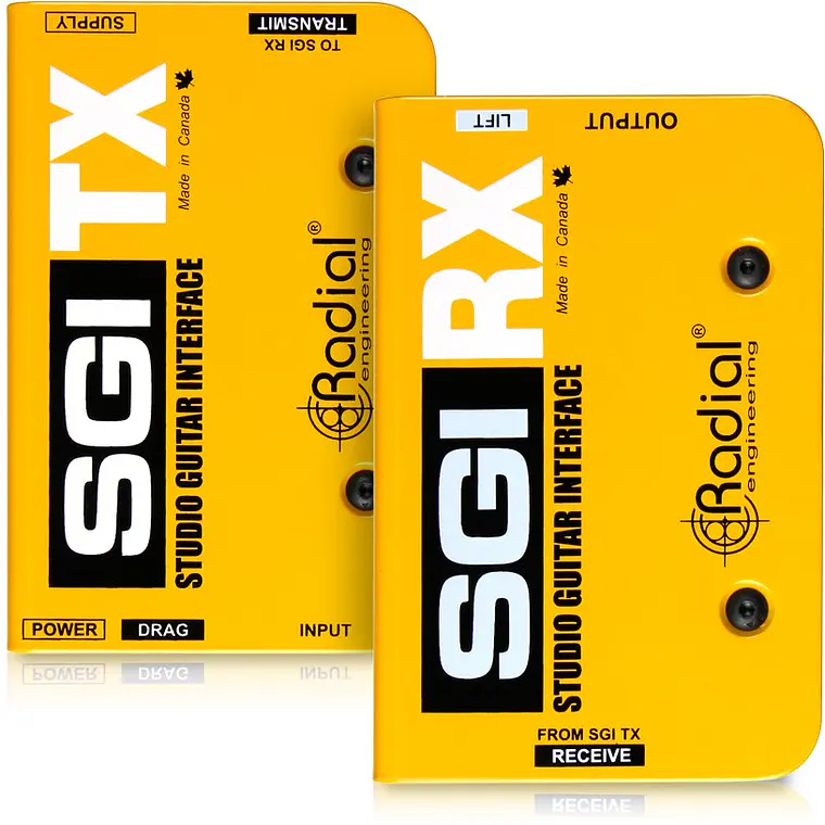 Radial SGI - Interfaz De Guitarra Para Estudio, Set TX-RX 1