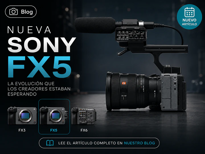 Sony FX5: la nueva Cinema Line full-frame que pronto llega a Apertura