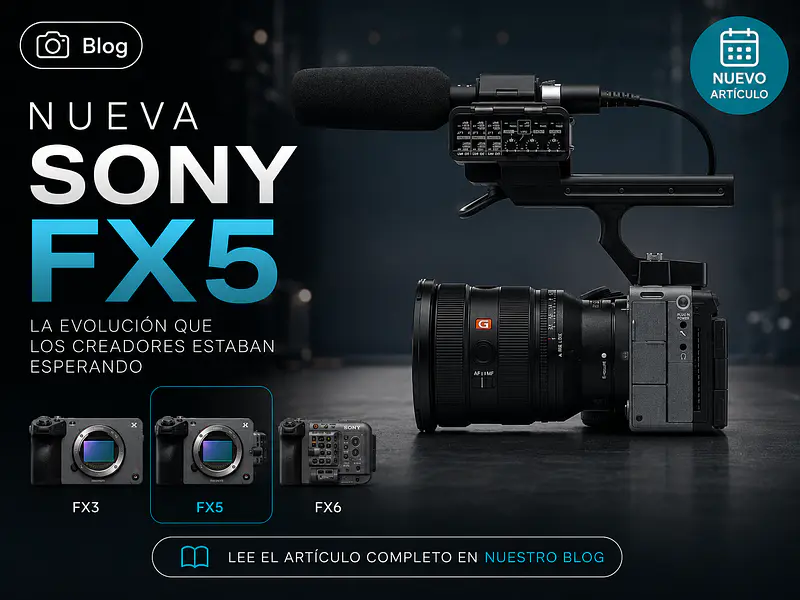 Sony FX5: la nueva Cinema Line full-frame que pronto llega a Apertura