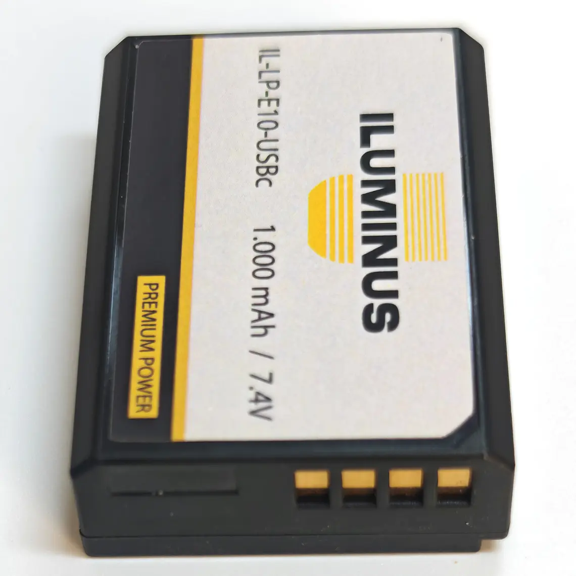 Iluminus IL-LP-E10-USBc Batería Para Equipos Que Usan LP-E10 Con Puerto de Carga Incorporado 2