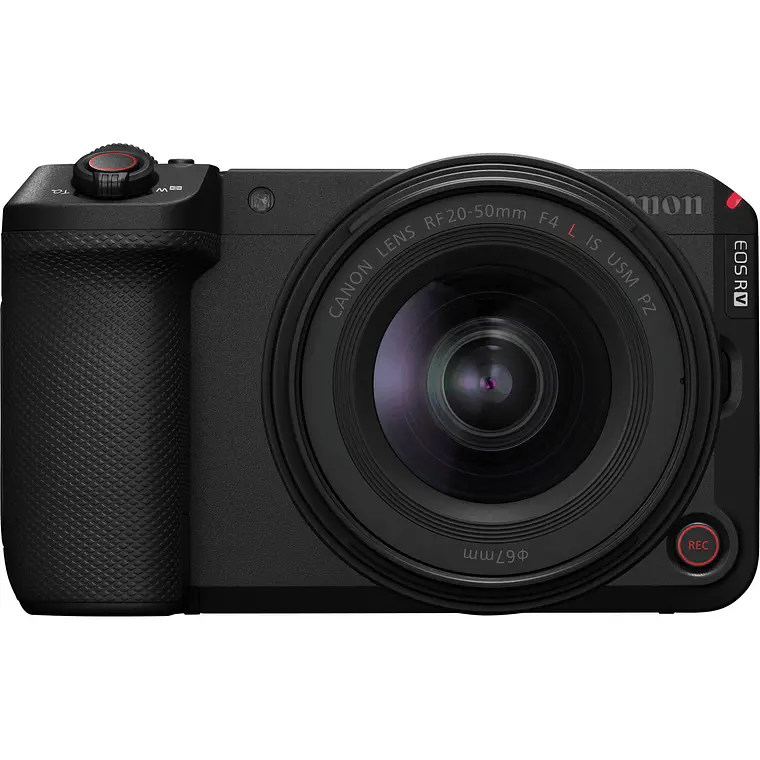 Câmera digital para vídeo e fotografia Canon EOS R6 V com lente RF 20-50mm f/4L IS USM PZ 7K 2