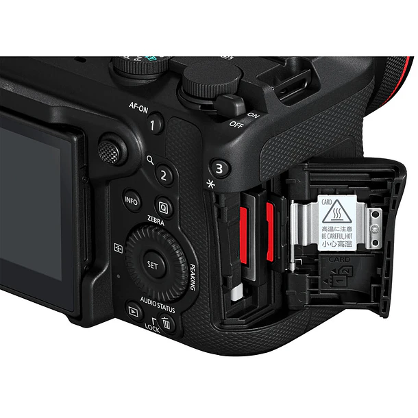 Câmera digital para vídeo e fotografia Canon EOS R6 V com lente RF 20-50mm f/4L IS USM PZ 7K 9