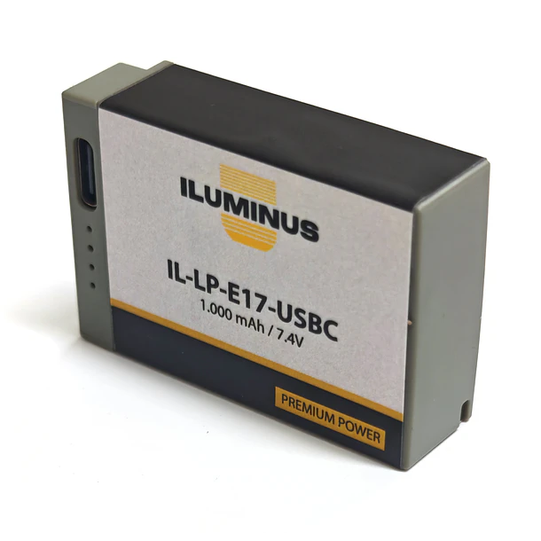 Iluminus IL-LP-E17-USBC Batería Con Puerto Usb-C de Carga Para Cámaras Que Usan LP-E17 1