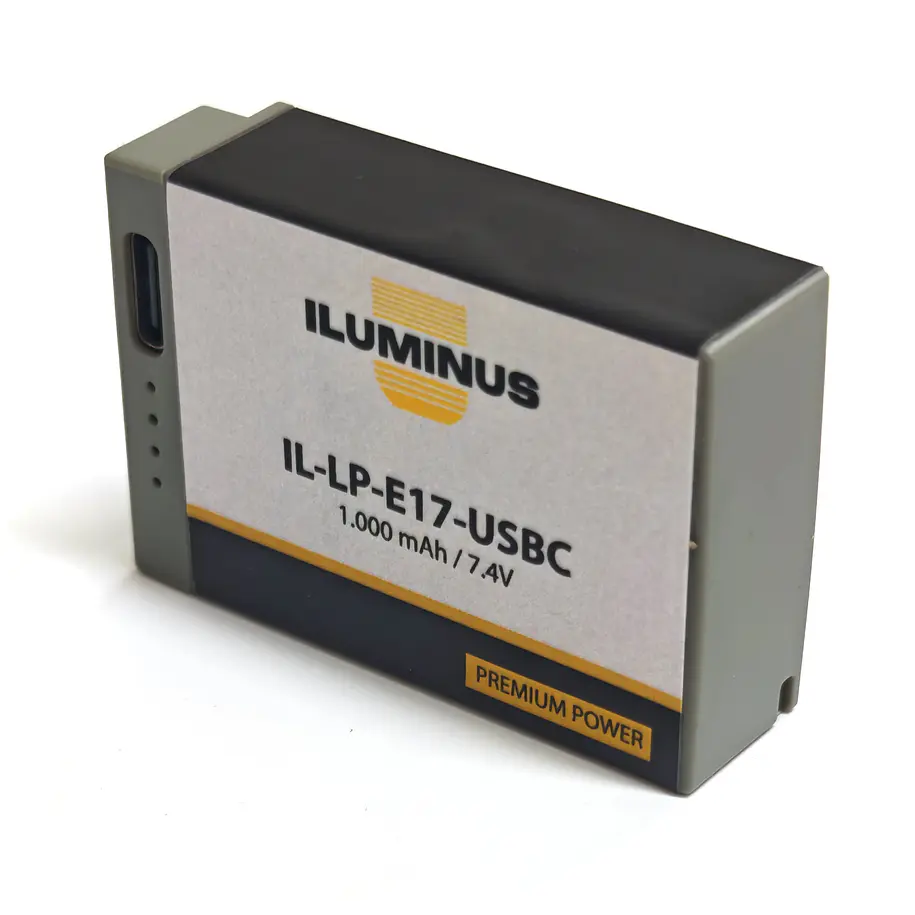 Iluminus IL-LP-E17-USBC Batería Con Puerto Usb-C de Carga Para Cámaras Que Usan LP-E17 1