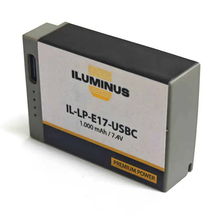 Iluminus IL-LP-E17-USBC Batería Con Puerto Usb-C de Carga Para Cámaras Que Usan LP-E17 1