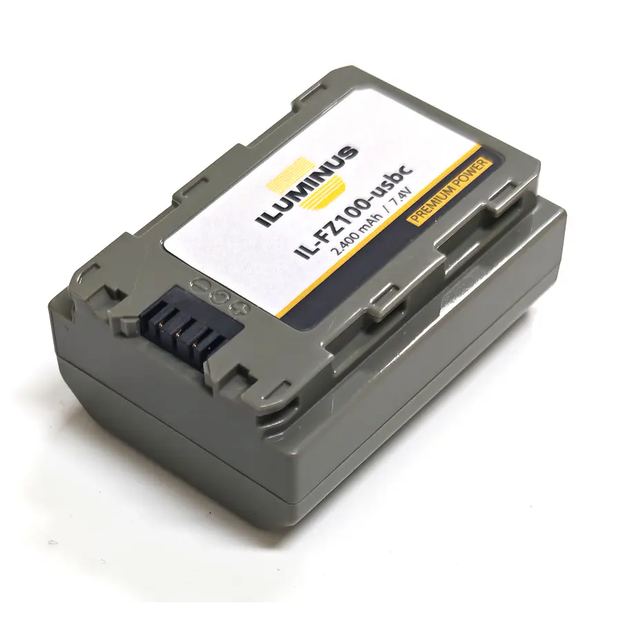 Iluminus IL-FZ100-USBC Batería Con Puerto Usb-C de Carga Para Cámaras Que Usan NP-FZ100 2