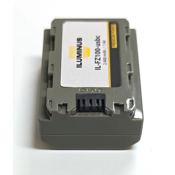 Iluminus IL-FZ100-USBC Batería Con Puerto Usb-C de Carga Para Cámaras Que Usan NP-FZ100 3