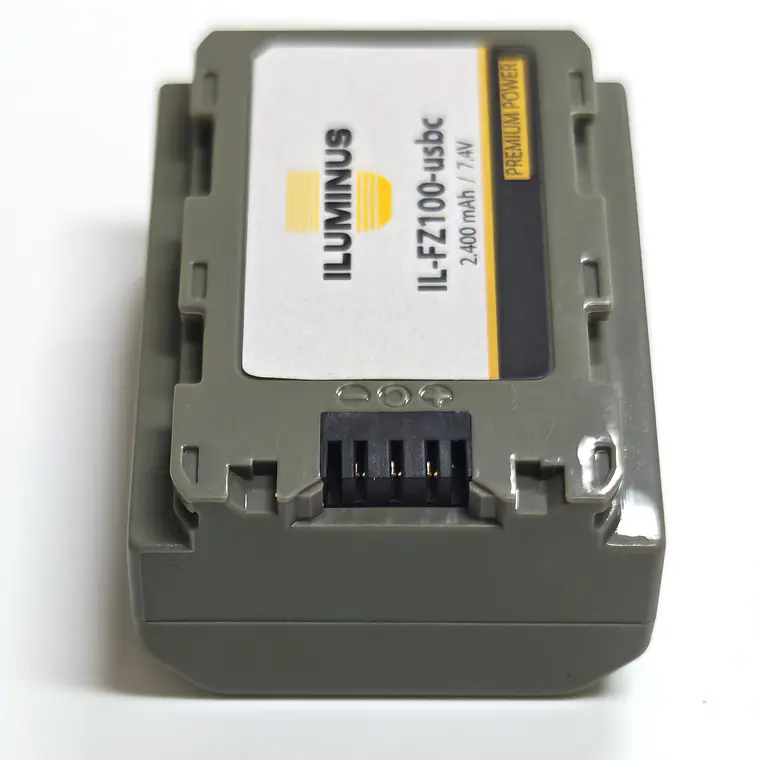 Iluminus IL-FZ100-USBC Batería Con Puerto Usb-C de Carga Para Cámaras Que Usan NP-FZ100 3