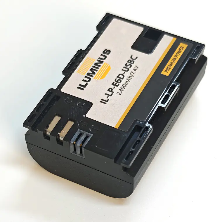 Iluminus IL-LP-E6D-USBC Batería Con Puerto Usb-C de Carga Para Cámaras Que Usan LP-E6P o LP-E6N 2