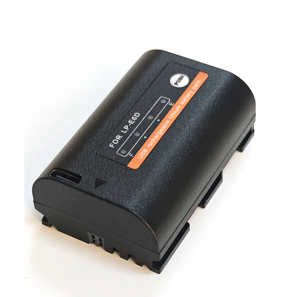 Iluminus IL-LP-E6D-USBC Batería Con Puerto Usb-C de Carga Para Cámaras Que Usan LP-E6P o LP-E6N 9