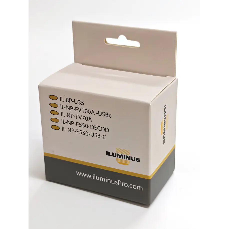 Iluminus IL-NP-FV100A-USBc Batería Con Puerto Usb-C de Carga y Salida USB Para Cámaras Que Usan NP-FV100A 4
