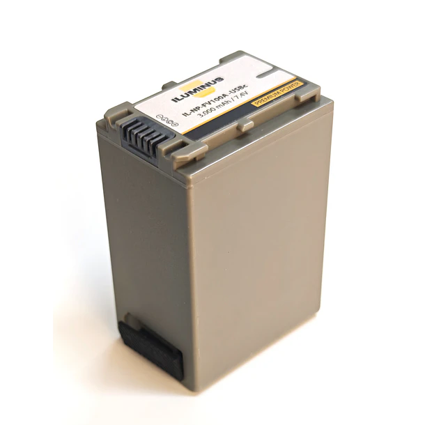 Iluminus IL-NP-FV100A-USBc Batería Con Puerto Usb-C de Carga y Salida USB Para Cámaras Que Usan NP-FV100A 7