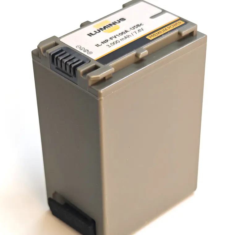 Iluminus IL-NP-FV100A-USBc Batería Con Puerto Usb-C de Carga y Salida USB Para Cámaras Que Usan NP-FV100A 7