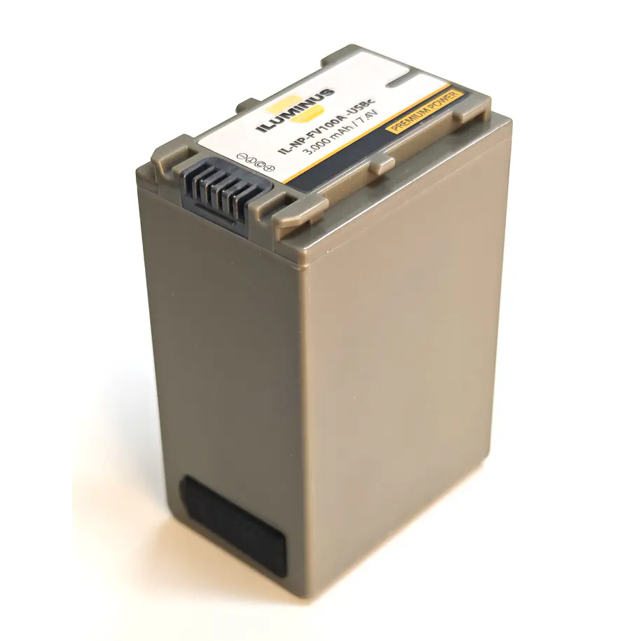 Iluminus IL-NP-FV100A-USBc Batería Con Puerto Usb-C de Carga y Salida USB Para Cámaras Que Usan NP-FV100A 8