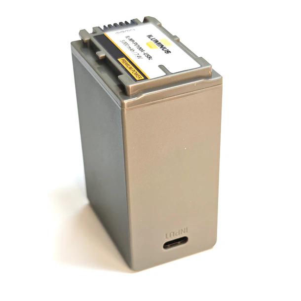 Iluminus IL-NP-FV100A-USBc Batería Con Puerto Usb-C de Carga y Salida USB Para Cámaras Que Usan NP-FV100A 9