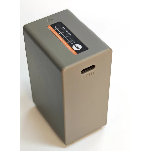 Iluminus IL-NP-FV100A-USBc Batería Con Puerto Usb-C de Carga y Salida USB Para Cámaras Que Usan NP-FV100A 10