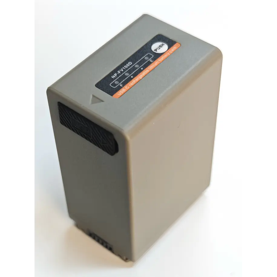 Iluminus IL-NP-FV100A-USBc Batería Con Puerto Usb-C de Carga y Salida USB Para Cámaras Que Usan NP-FV100A 11