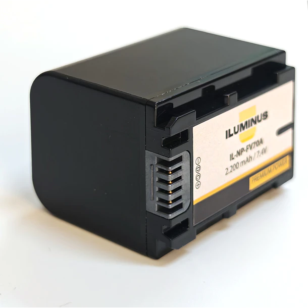 Iluminus IL-NP-FV70A Batería Con Indicador de Carga Para Cámaras Que Usan NP-FV70A 4