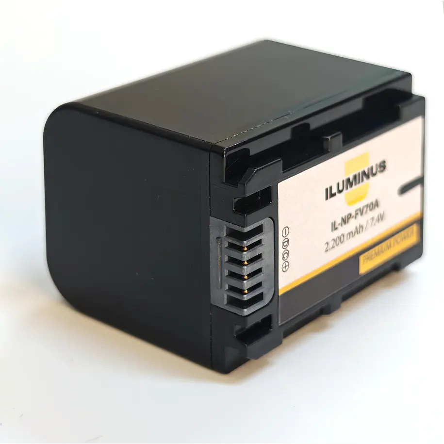 Iluminus IL-NP-FV70A Batería Con Indicador de Carga Para Cámaras Que Usan NP-FV70A 4