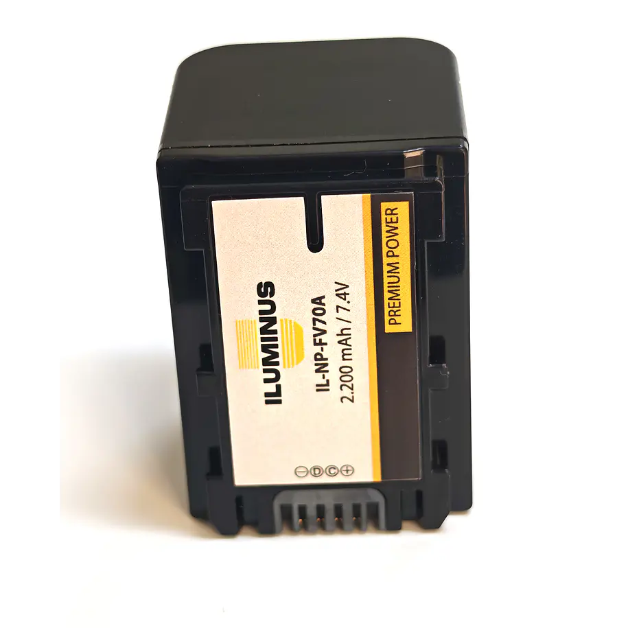 Iluminus IL-NP-FV70A Batería Con Indicador de Carga Para Cámaras Que Usan NP-FV70A 1