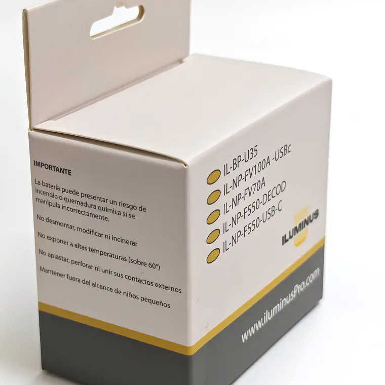 Iluminus IL-NP-FV70A Batería Con Indicador de Carga Para Cámaras Que Usan NP-FV70A 7