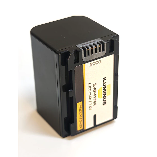 Iluminus IL-NP-FV70A Batería Con Indicador de Carga Para Cámaras Que Usan NP-FV70A 8