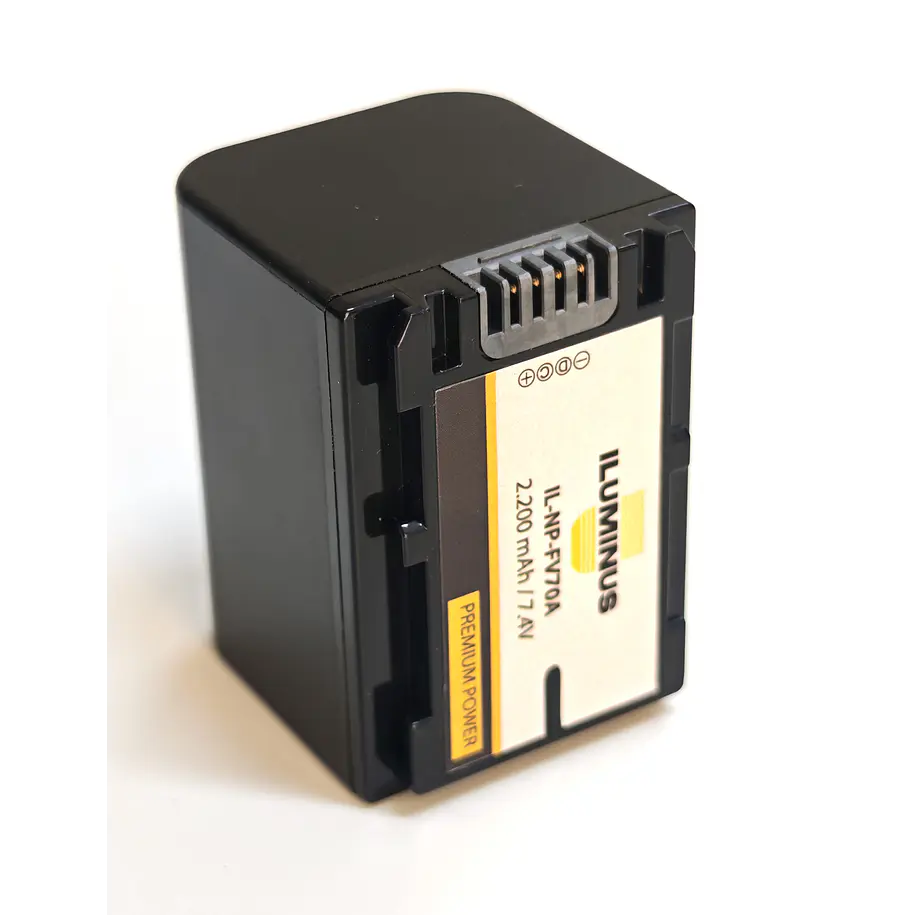 Iluminus IL-NP-FV70A Batería Con Indicador de Carga Para Cámaras Que Usan NP-FV70A 8