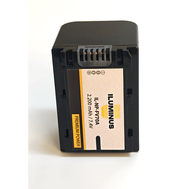Iluminus IL-NP-FV70A Batería Con Indicador de Carga Para Cámaras Que Usan NP-FV70A 9
