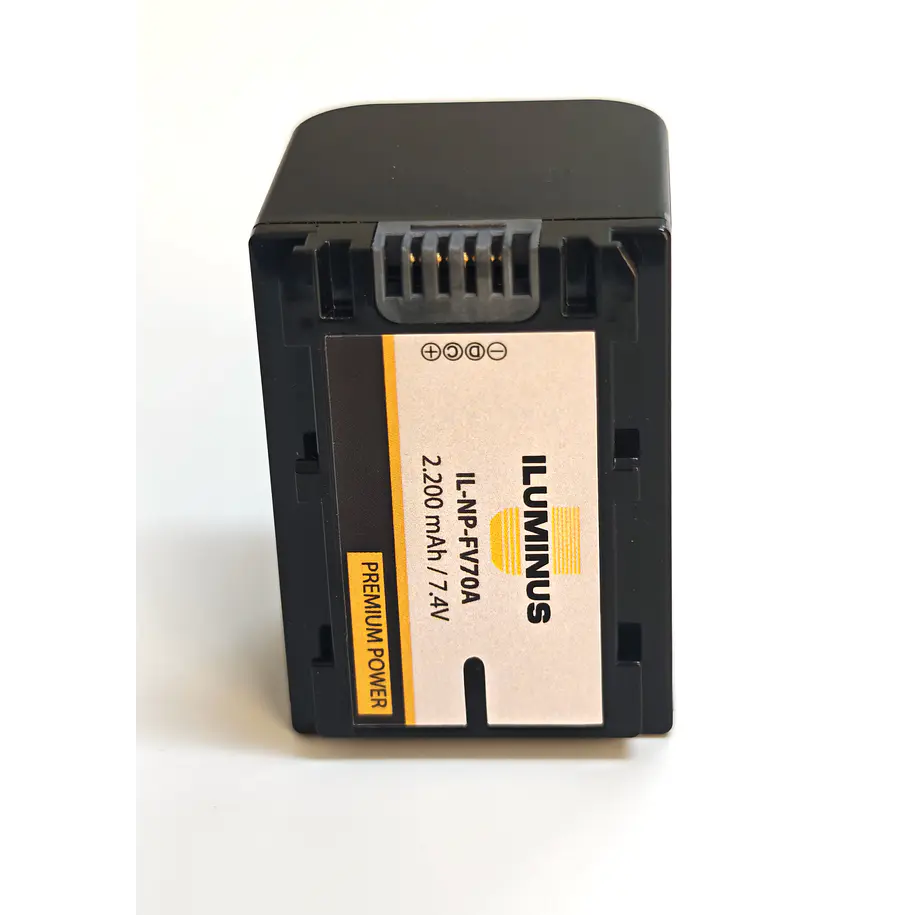 Iluminus IL-NP-FV70A Batería Con Indicador de Carga Para Cámaras Que Usan NP-FV70A 9