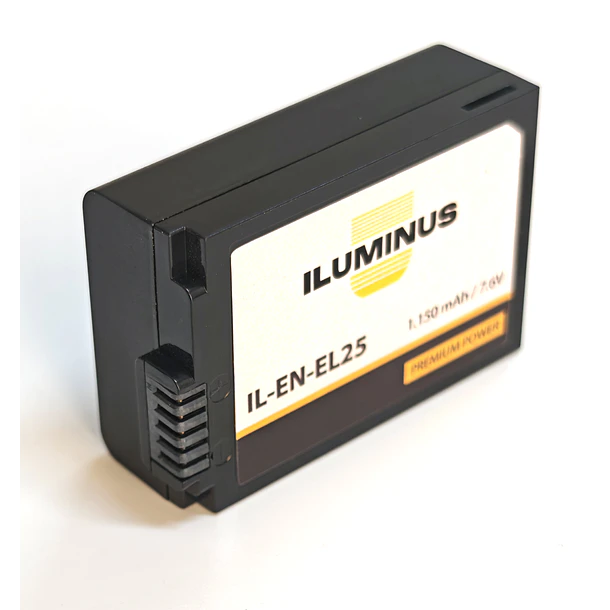 Iluminus IL-EN-EL25 Batería Con Indicador de Carga Para Cámaras Que Usan EN-EL25 2
