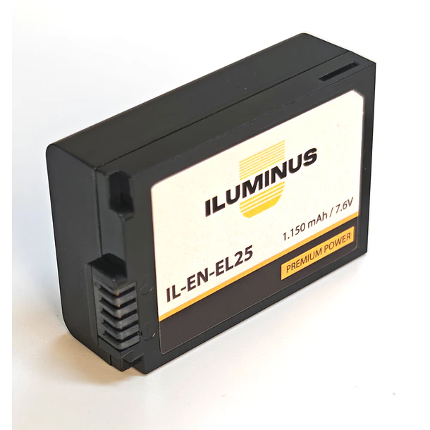 Iluminus IL-EN-EL25 Batería Con Indicador de Carga Para Cámaras Que Usan EN-EL25 1