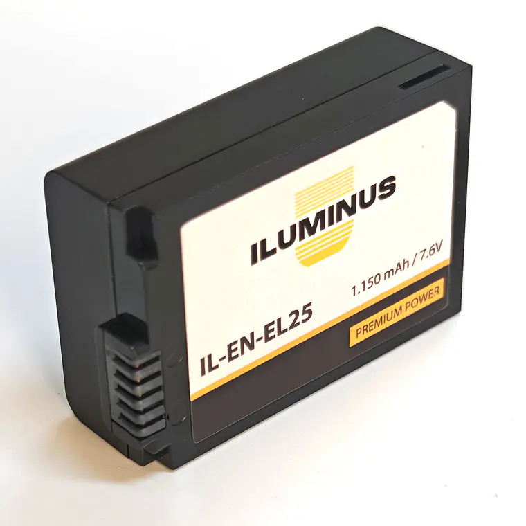 Iluminus IL-EN-EL25 Batería Con Indicador de Carga Para Cámaras Que Usan EN-EL25 1