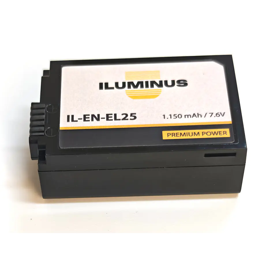 Iluminus IL-EN-EL25 Batería Con Indicador de Carga Para Cámaras Que Usan EN-EL25 8