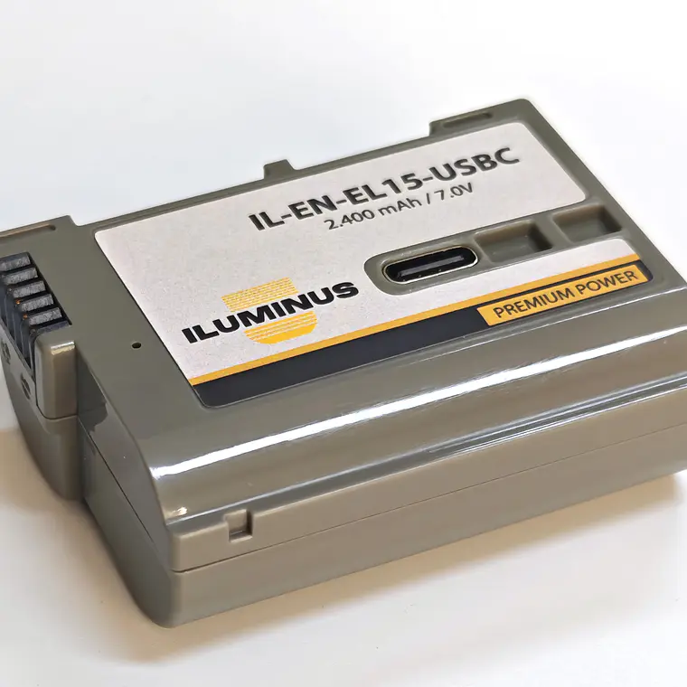 Iluminus IL-EN-EL15-USBC Batería Con Puerto Usb-C de Carga Para Cámaras Que Usan EN-EL15 3