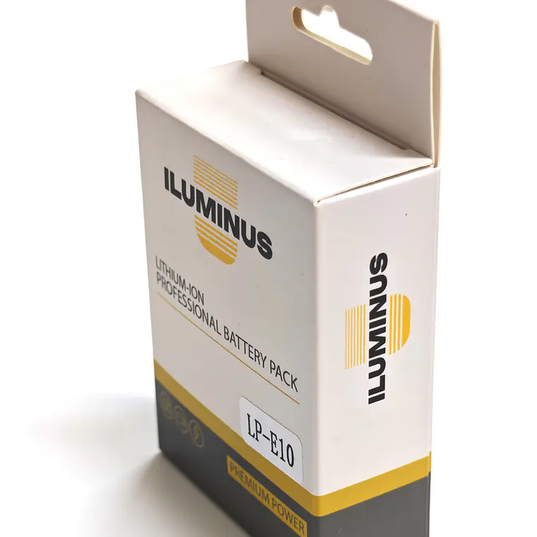Bateria Iluminus LP-E10 para câmeras Canon que utilizam baterias LP-E10. 4