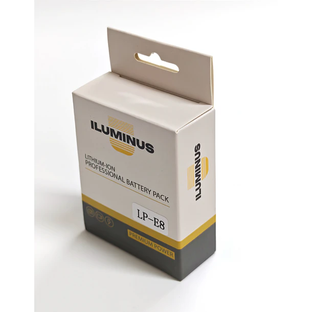 Iluminus Lp-E8 Batería Para Canon LP-E8 3